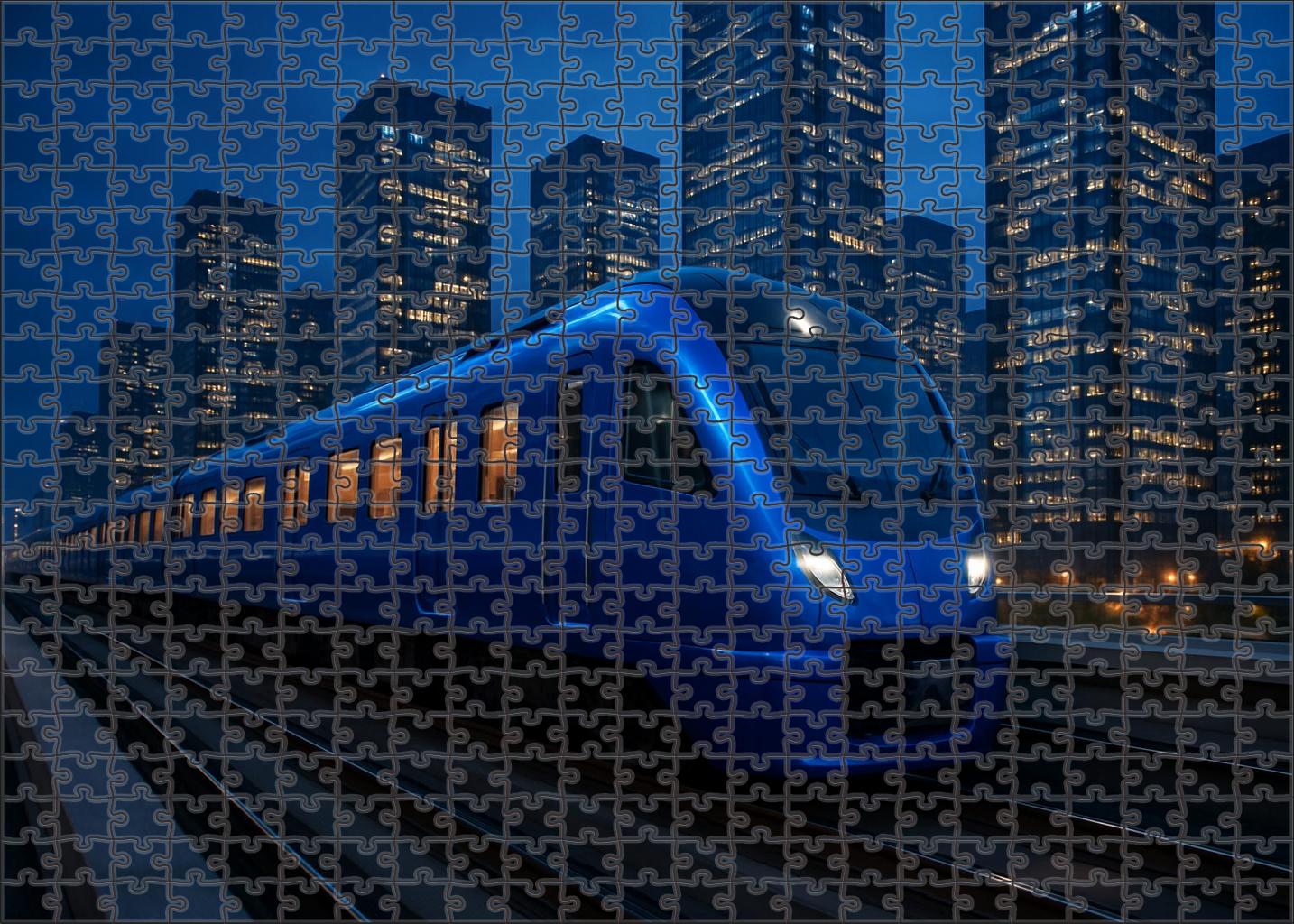 Sapphire City Commuter Puzzle For Adults