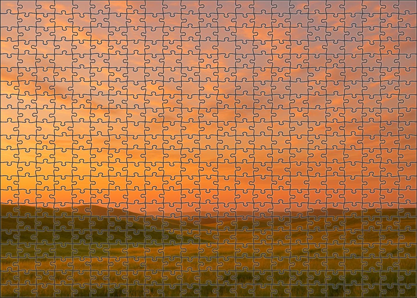 Peach Whisper Meadow Challenging Puzzles