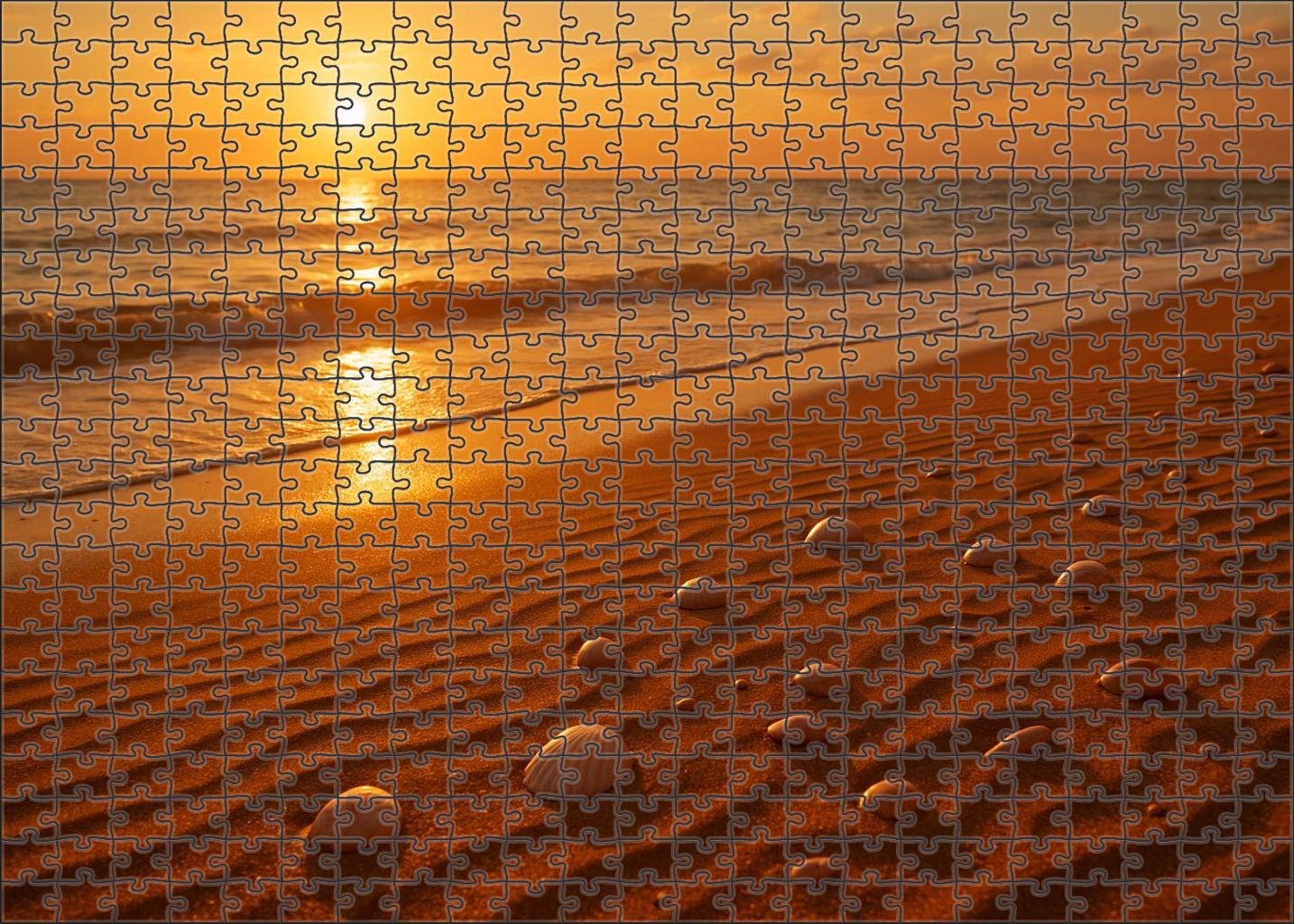 Amber Coast Retreat Unique Puzzle Design