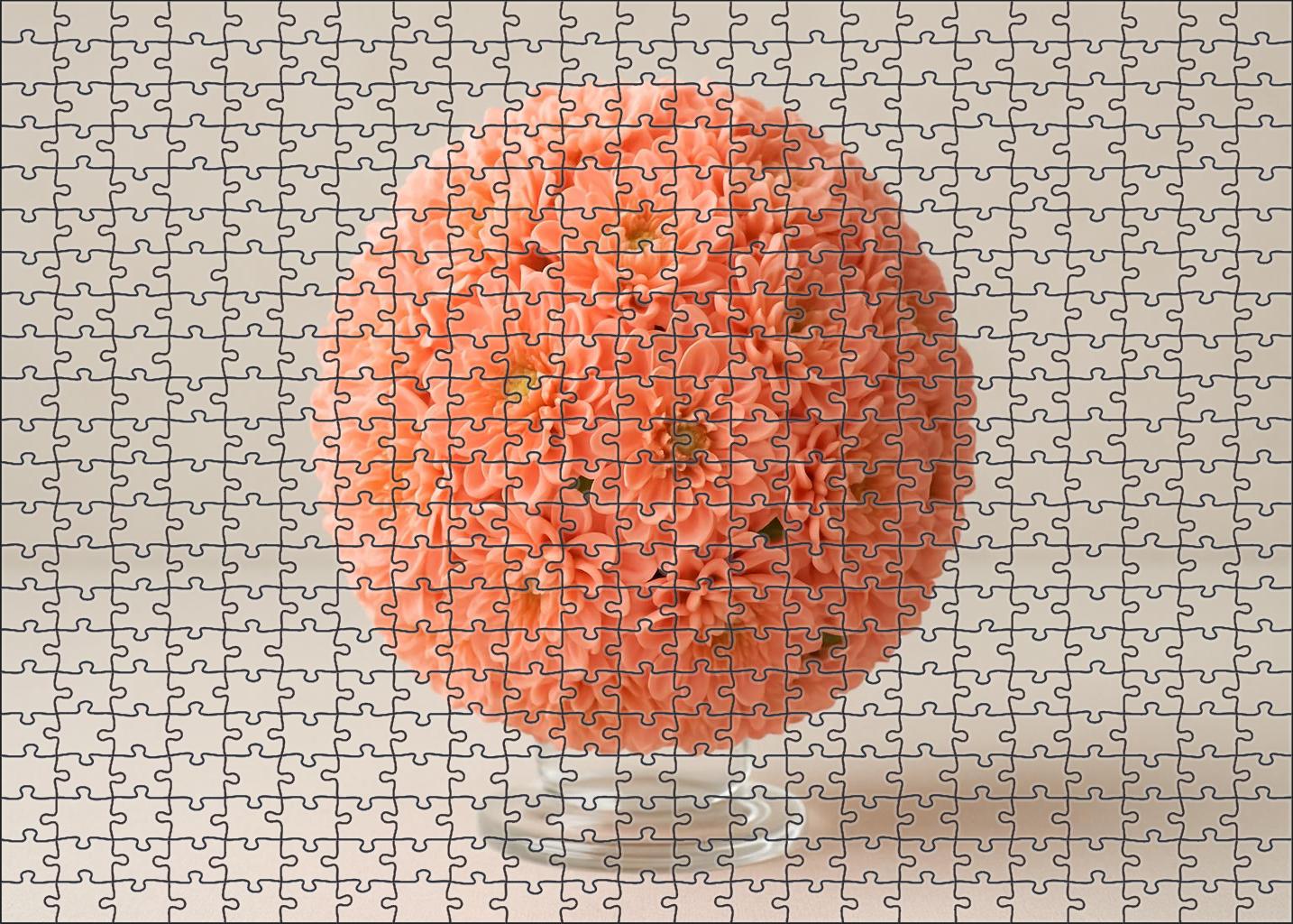 Coral Reef Floral Sphere Puzzle Collection