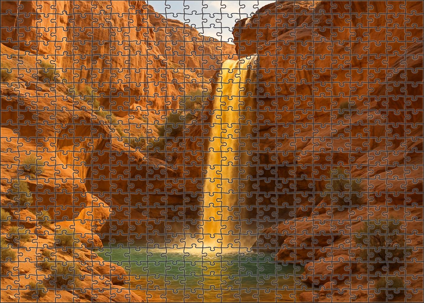 Golden Ember Plunge Family Puzzles