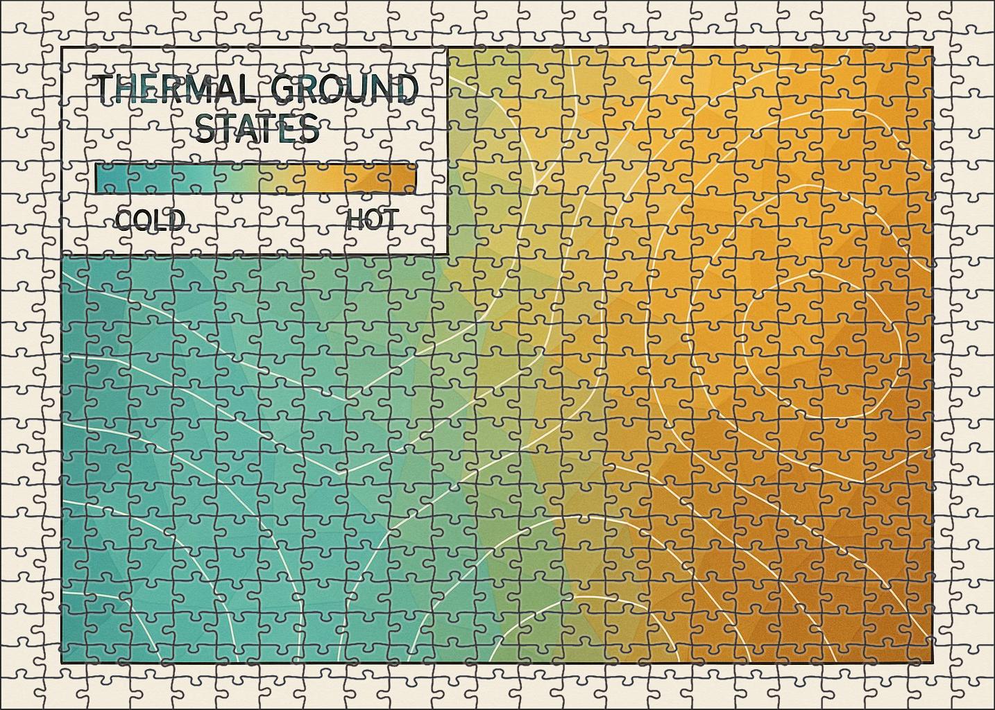 Permafrost Extent And Thaw Zones Map Easy Puzzles