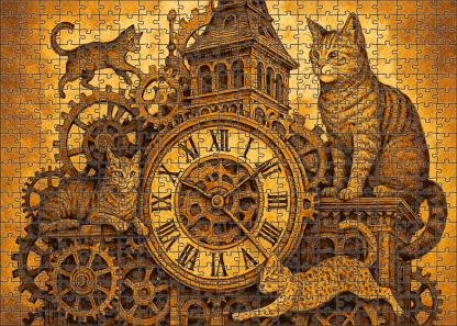 Clocktower Cat Kingdom Puzzle Challenge