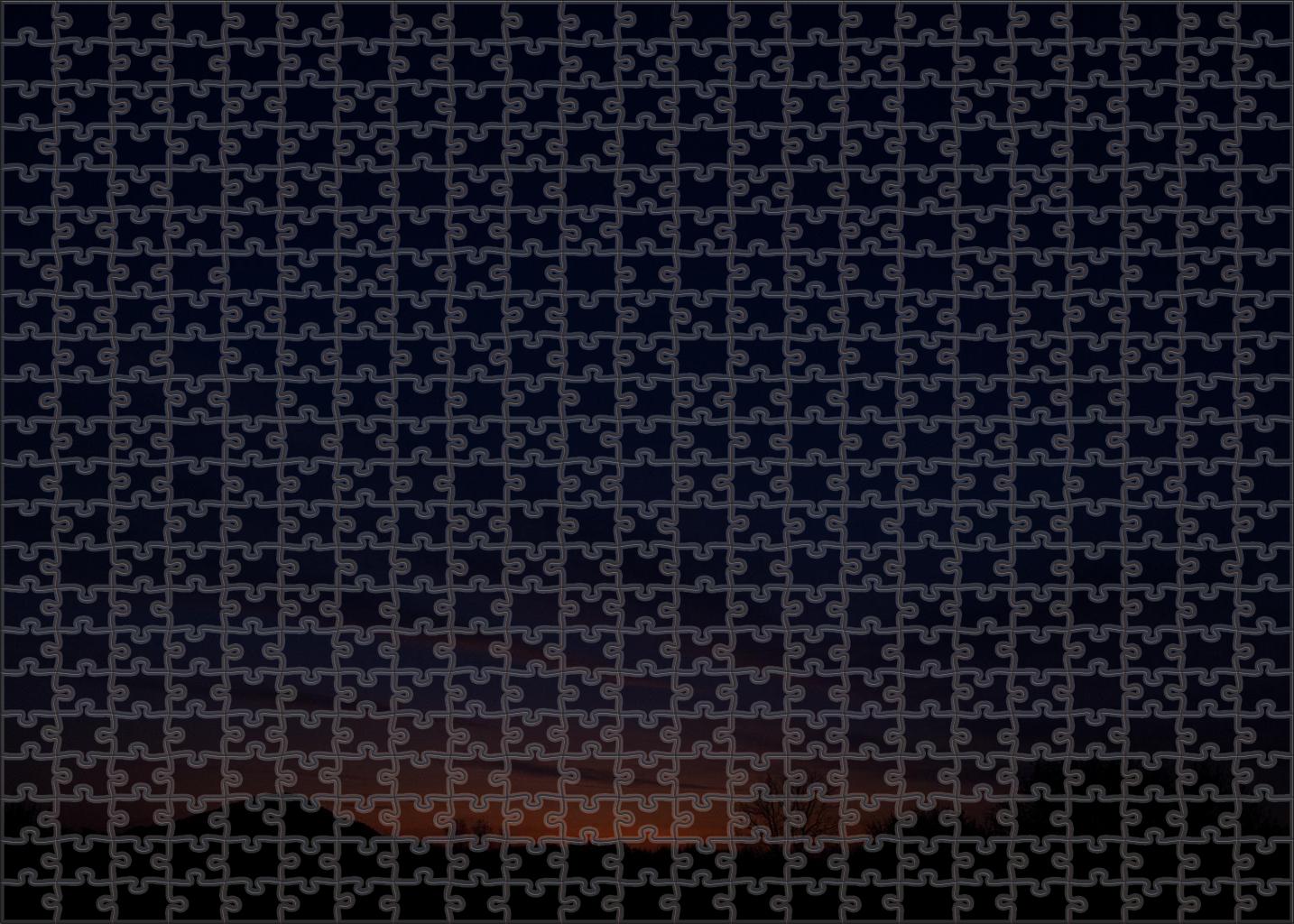 Deep Indigo Serenity 200 Piece Puzzle