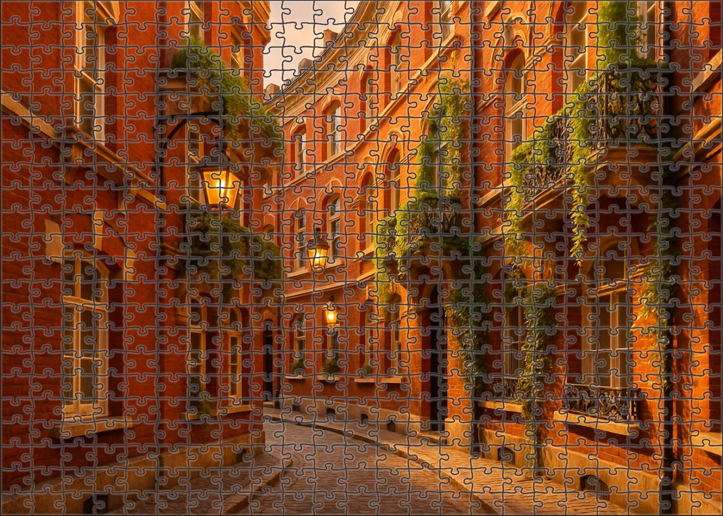 Crimson Crescent 300 Piece Puzzle