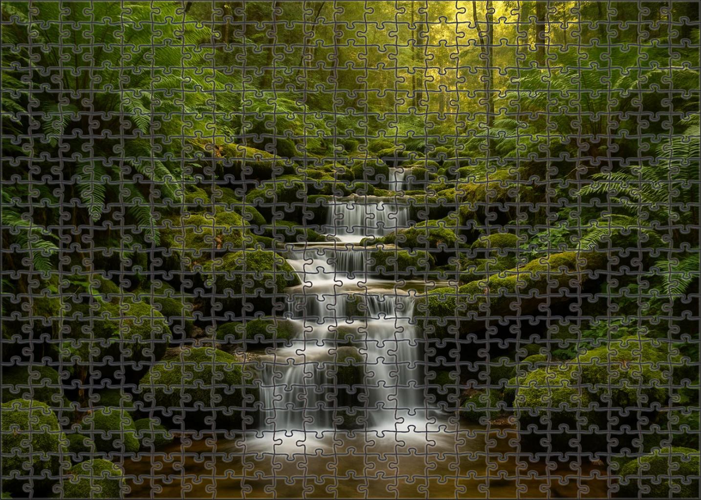 Hidden Glen Cascade 300 Piece Puzzle