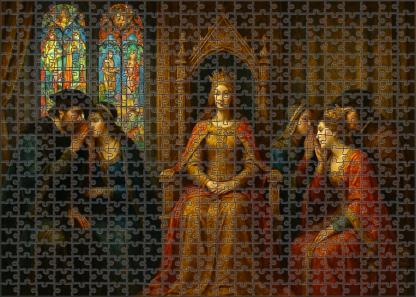 Epic Fantasy Royal Court Drama Unique Puzzle Design