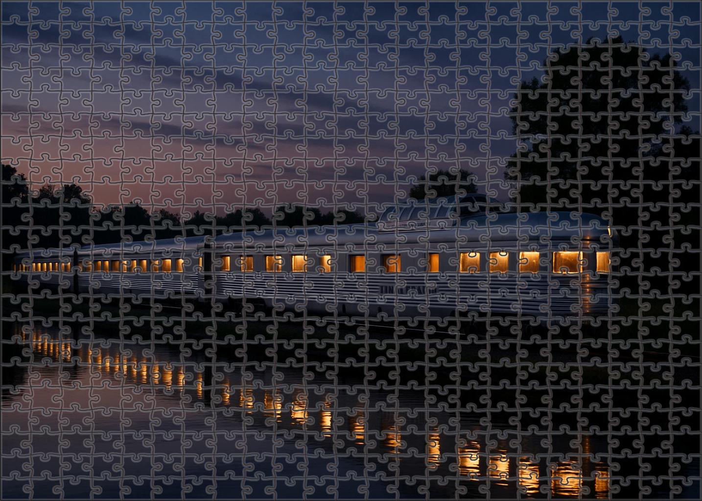 Silver Stream Panorama Sleeper Easy Puzzles