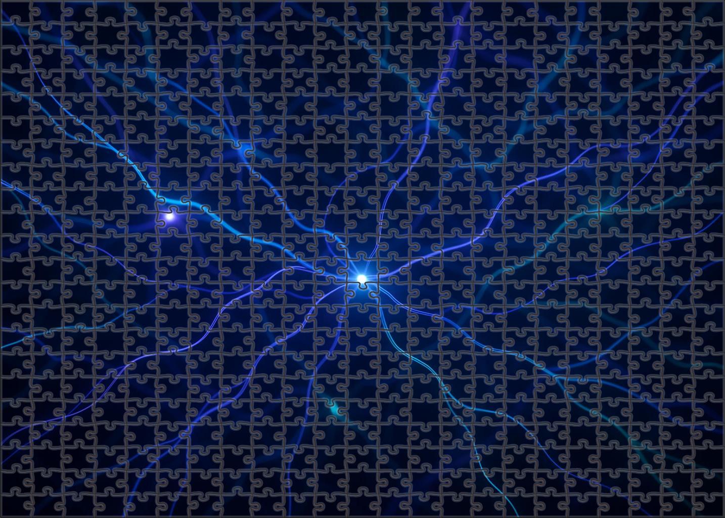 Luminescent Veins Of The Mind Puzzle For Adults