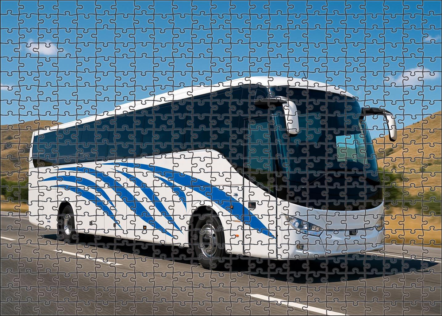 Compressed Air Intercity Coach 100 Piece Puzzle