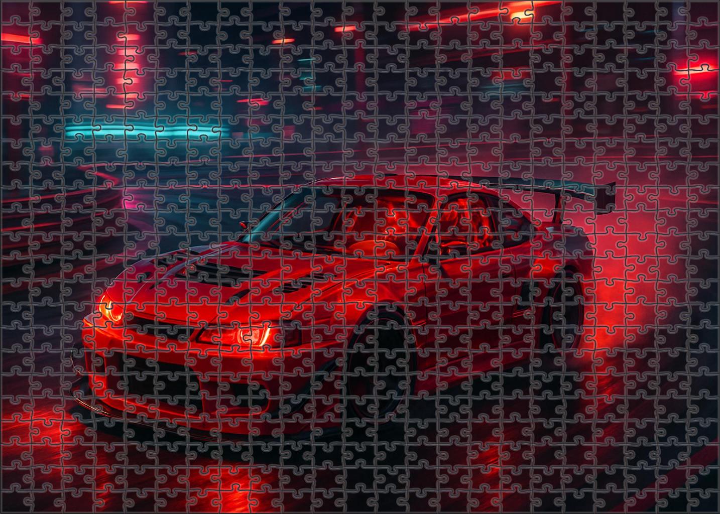 Inferno S4 Drift Edition High-revving Inline-four With Drift-tuned Chassis 300 Piece Puzzle