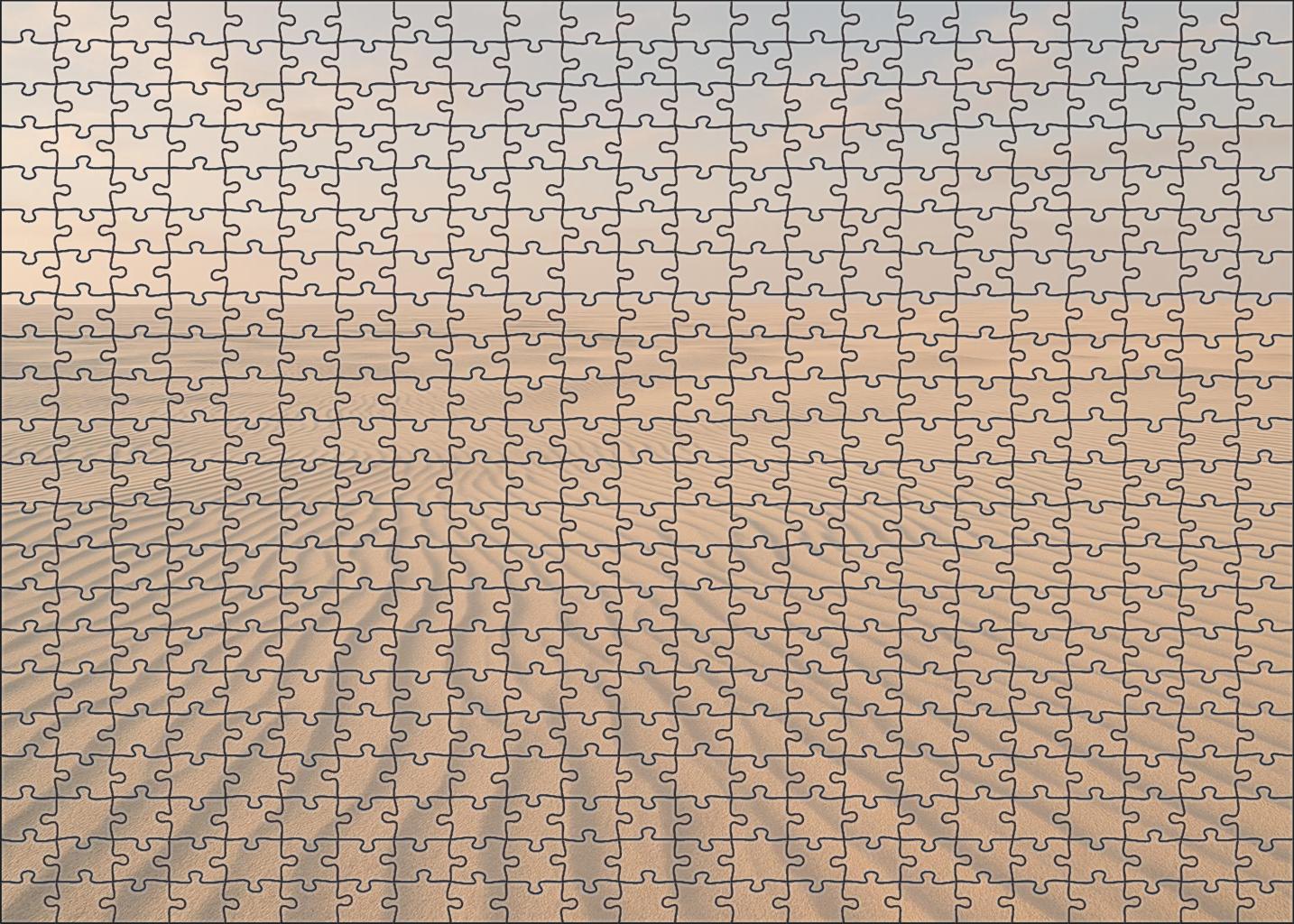 Wind-sculpted Flats Smooth Sands Carved By Steady Breeze Puzzle For Kids