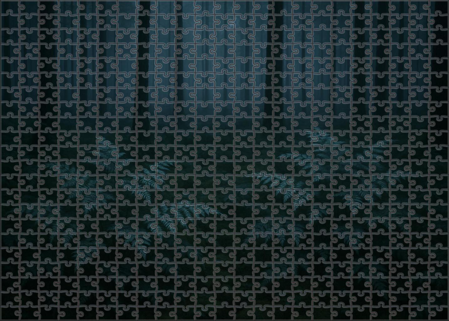 Twilight Fern Refuge Unique Puzzle Design