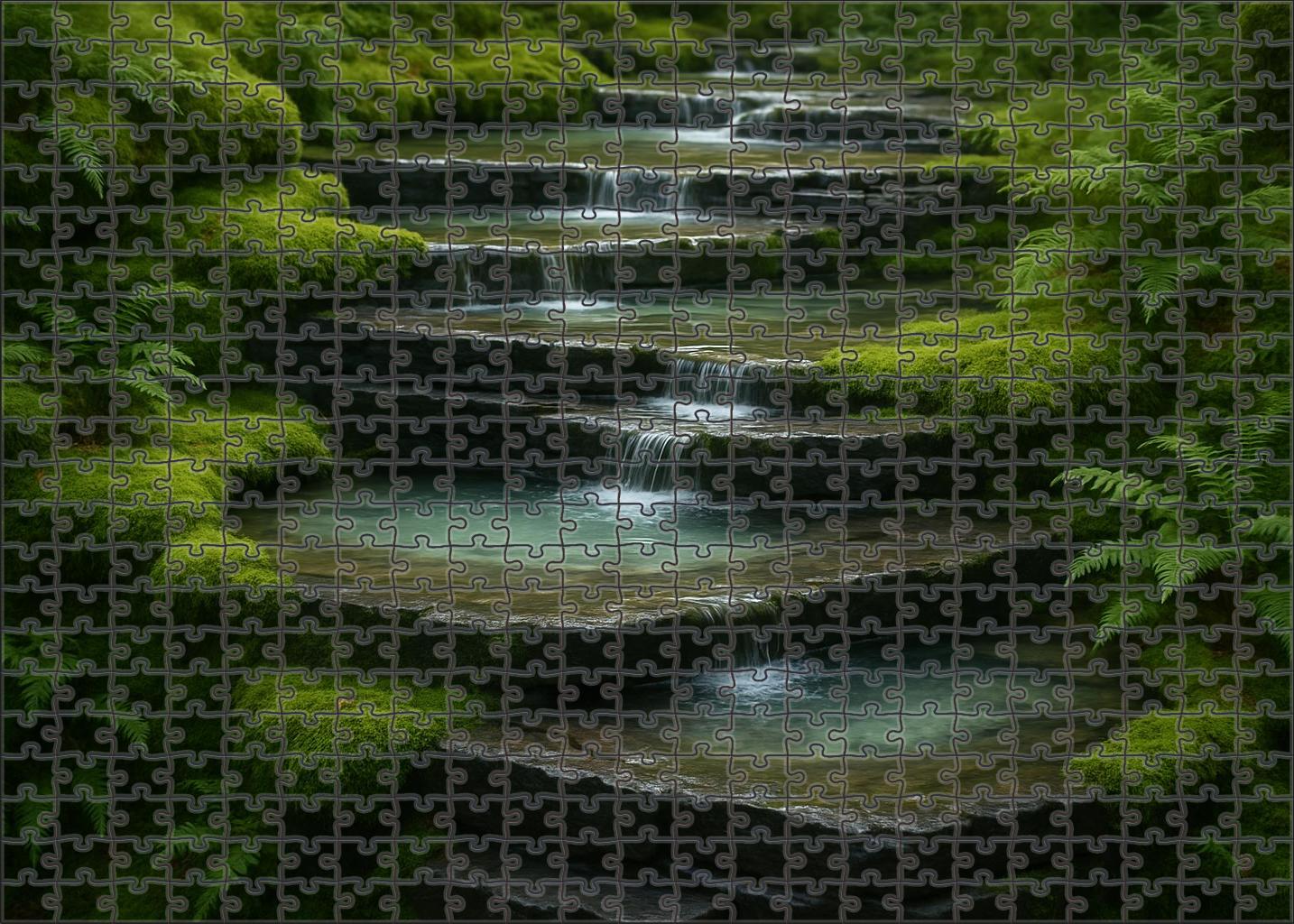 Celestial Step Tiers 200 Piece Puzzle