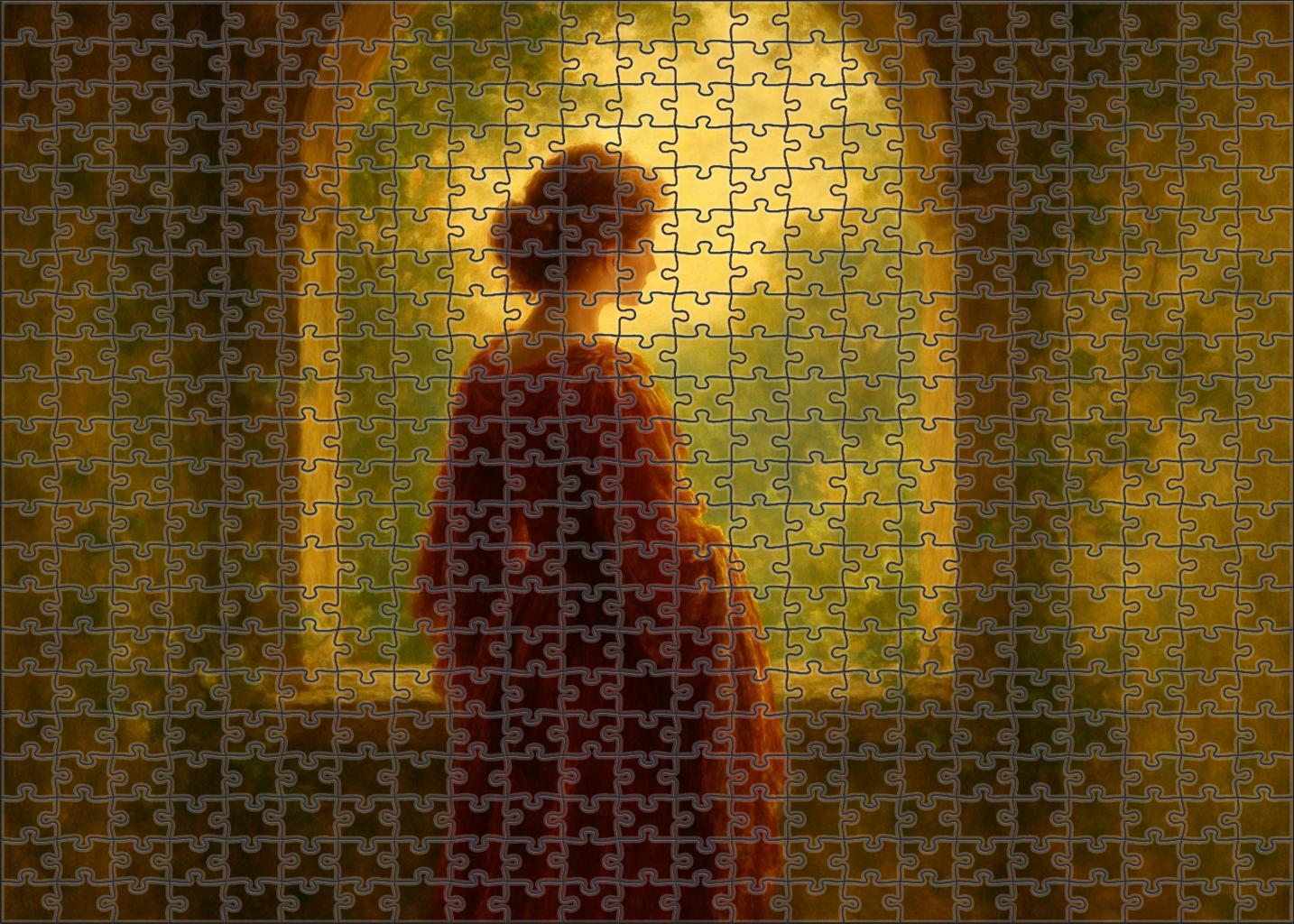 The Lady Of Shalott 200 Piece Puzzle