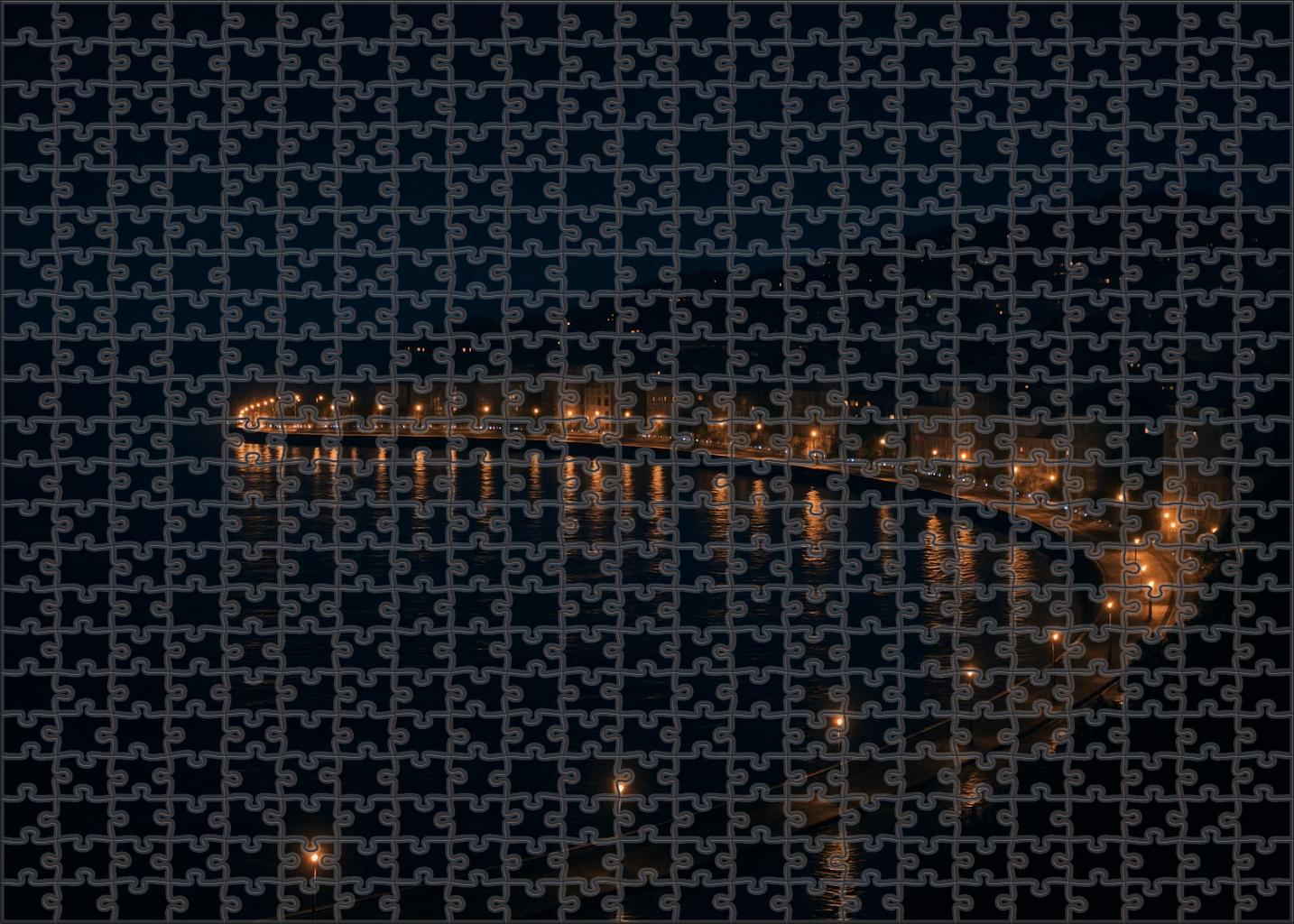 Mumbai Marine Drive Skyline Known As The 'queens Necklace' This Curving Coastal Skyline Glows With Lights And Art Deco Buildings Unique Puzzle Design