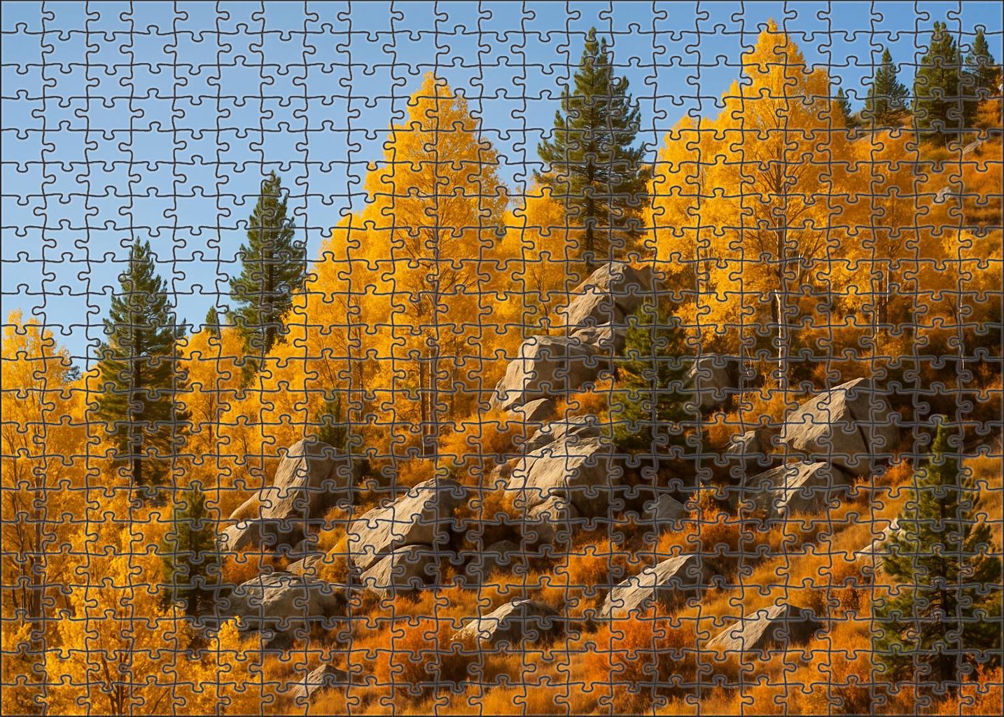 Golden Aspen Crest 300 Piece Puzzle