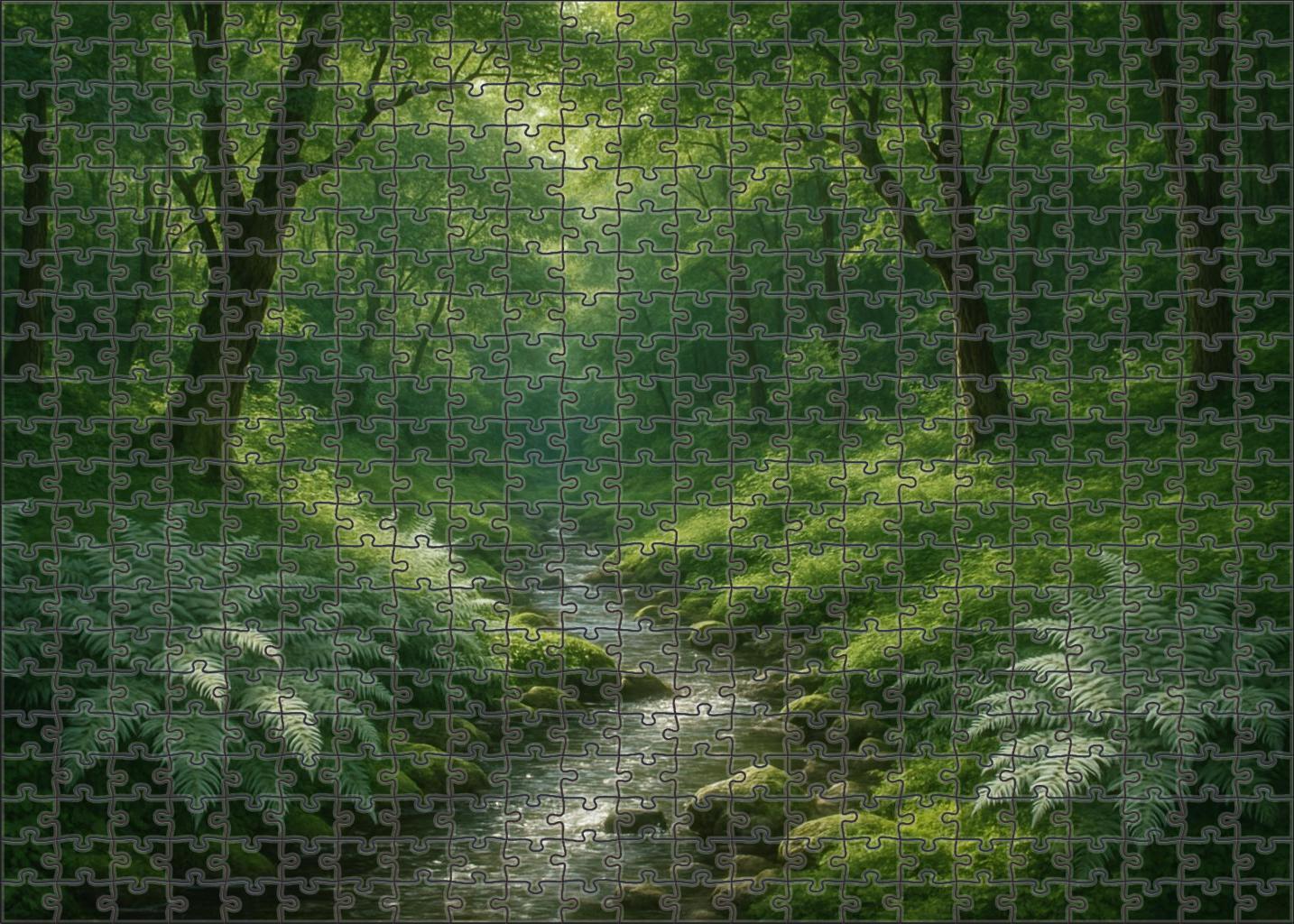Silver Fern Valley Large Format Puzzle