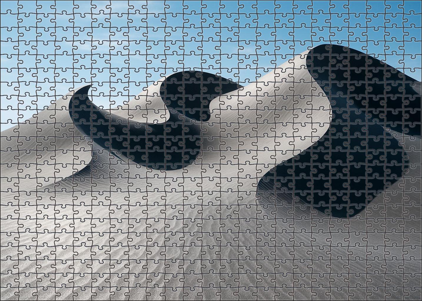 Silver Crescent Escarpment Unique Puzzle Design