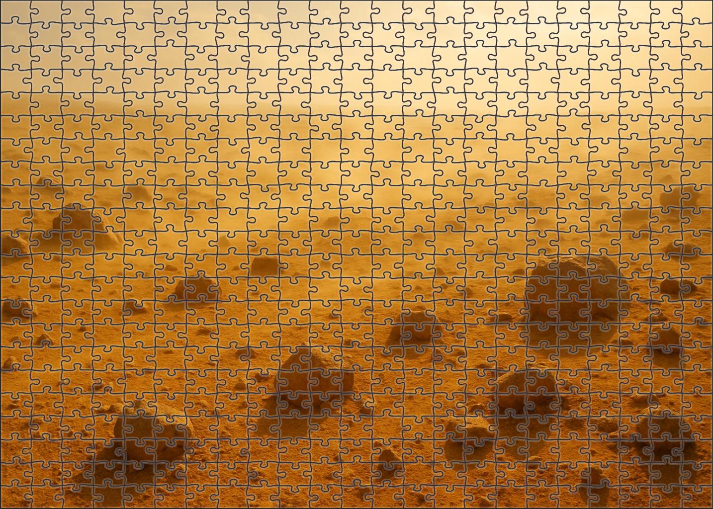 Dust Veil Plateau 200 Piece Puzzle