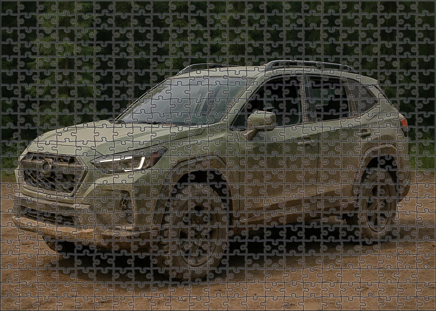 Ironclad Raider Rally-bred Tactical Crossover Custom Jigsaw Puzzle