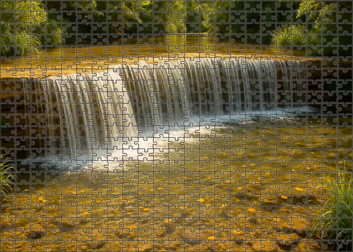 Golden Hollow Flow Easy Puzzles