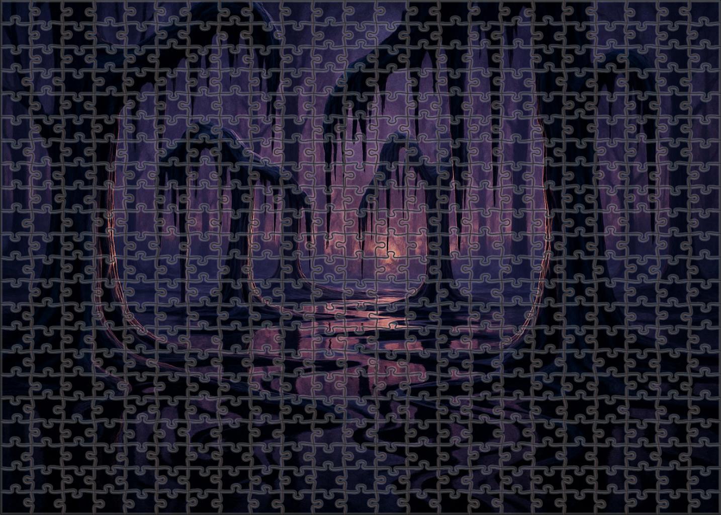 The Forest Of Melting Shadows 1000 Piece Puzzle