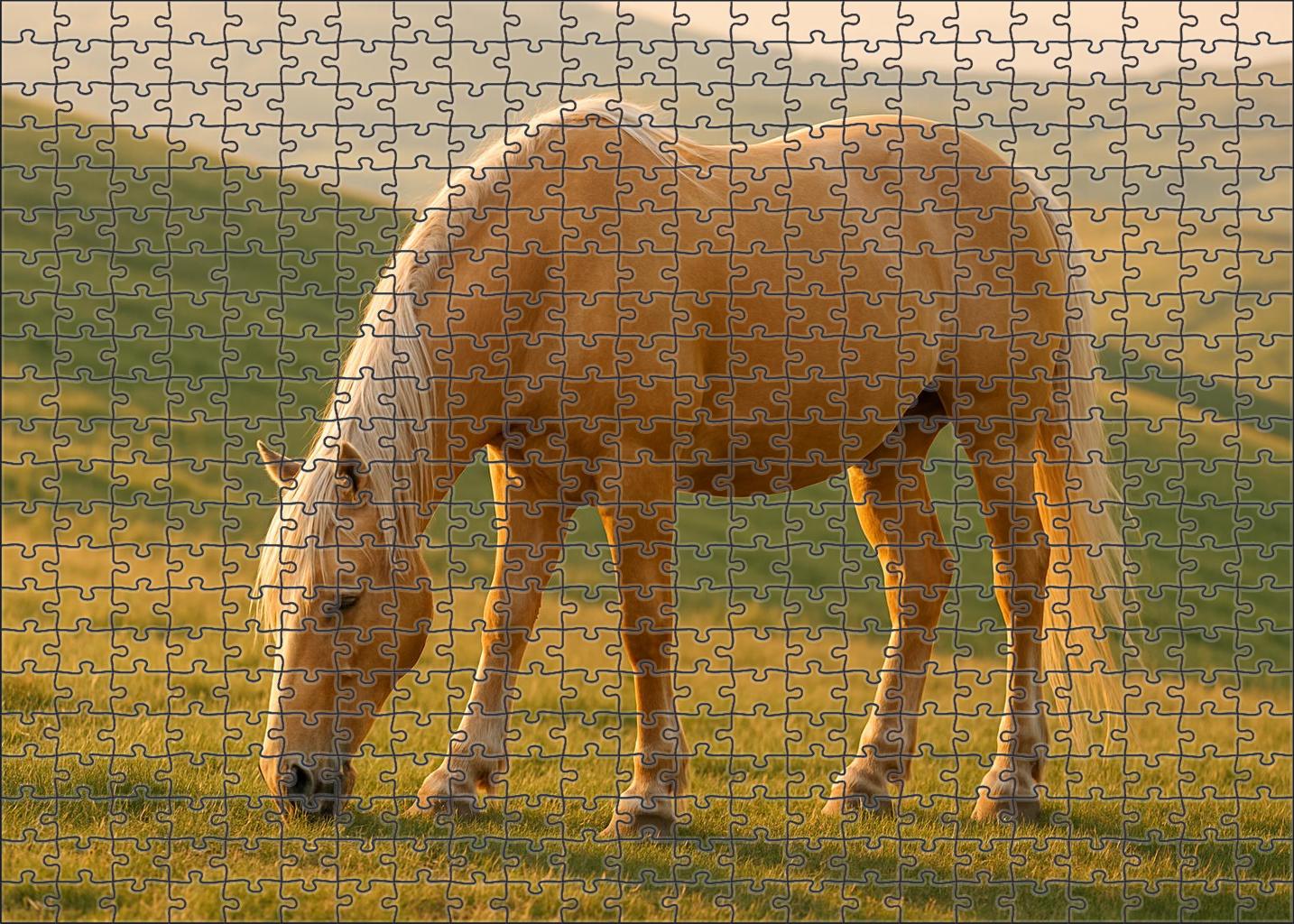 Frostwing Haflinger Mare Challenging Puzzles