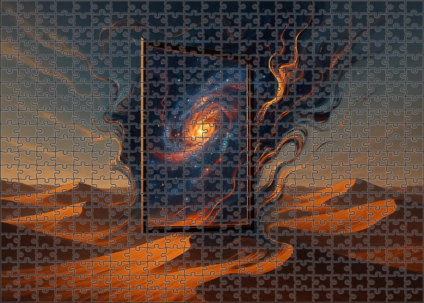 The Window To Nowhere 500 Piece Puzzle