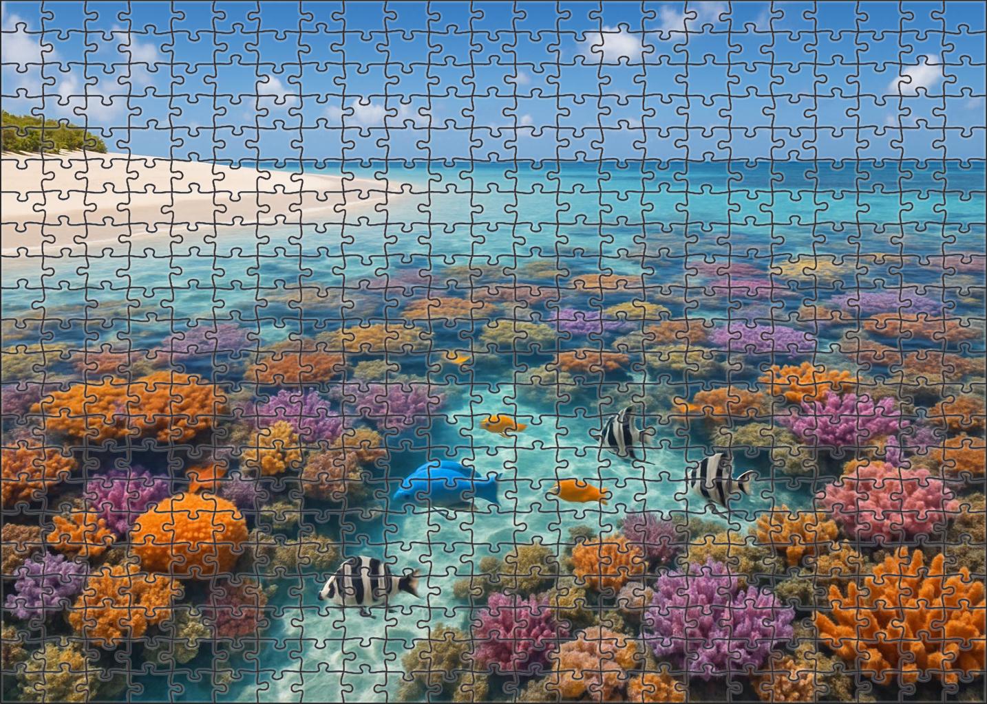 Crystal Bay Coral Gardens 100 Piece Puzzle