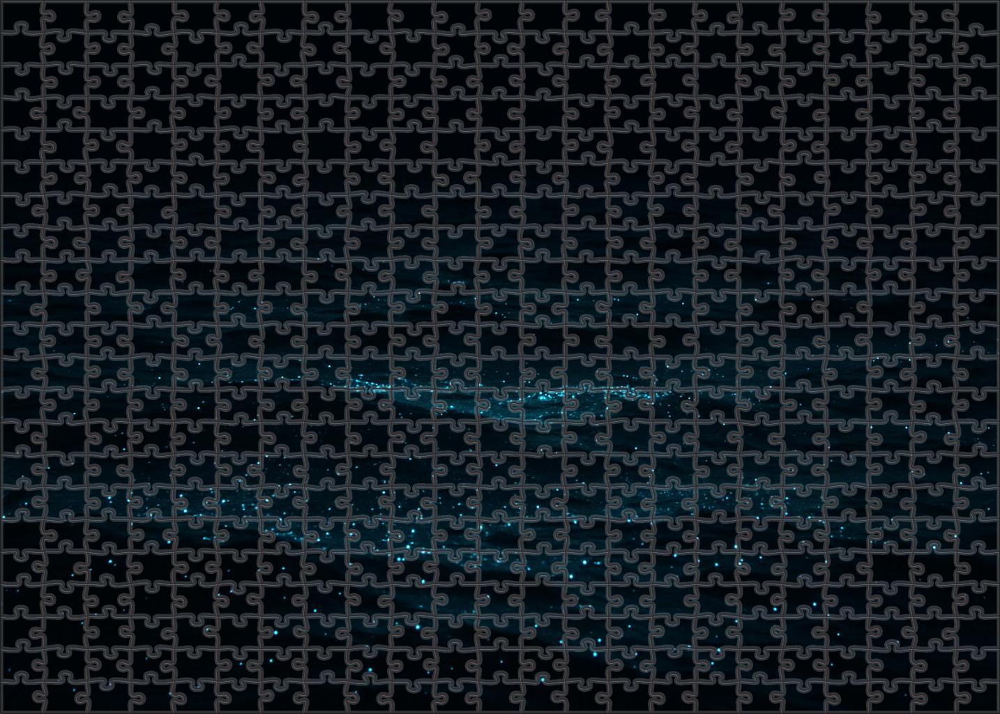 Phosphorescent Open Water Drift Bioluminescence In The Epipelagic Zone 20 Piece Puzzle