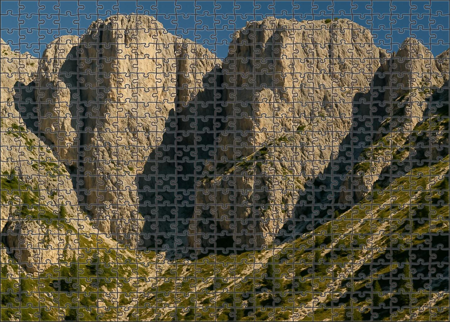 Echoing Dolomite Walls Puzzle For Adults