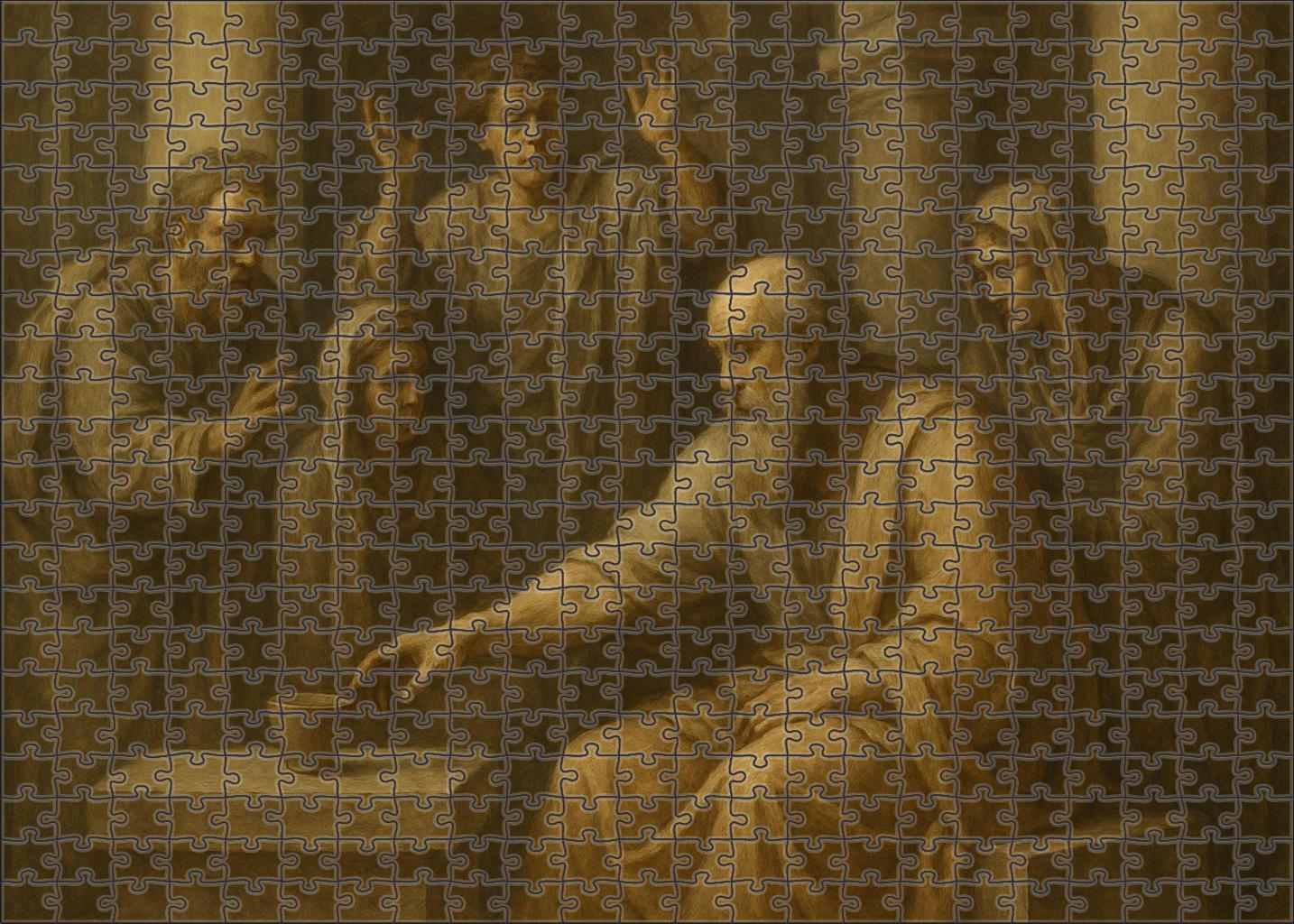 The Death Of Socrates 50 Piece Puzzle