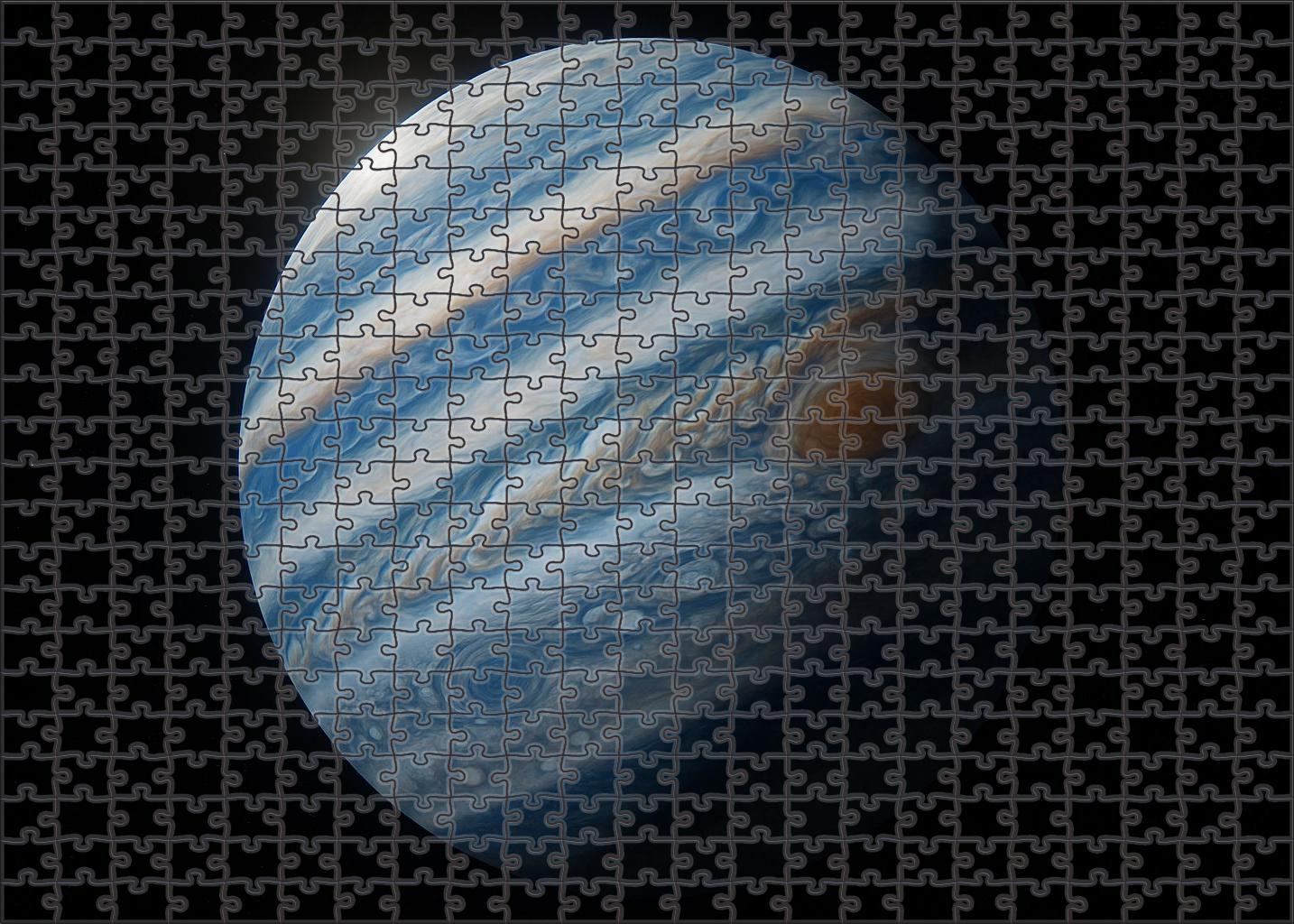 Azure Cyclone Bands Puzzle Collection