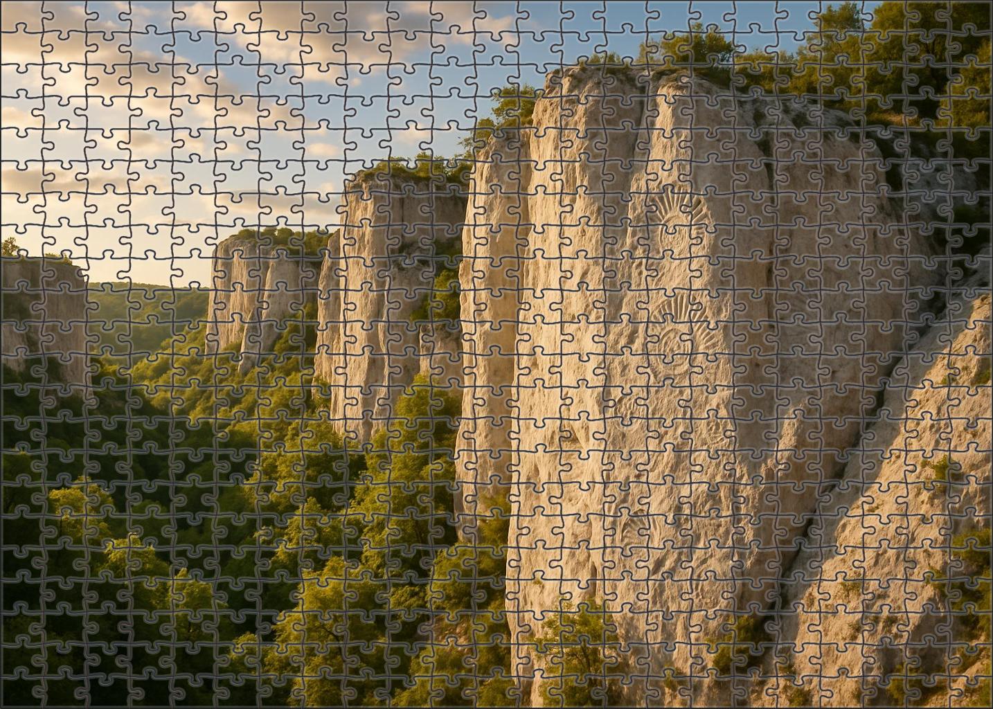 Echoing Limestone Cliffs Puzzle Challenge