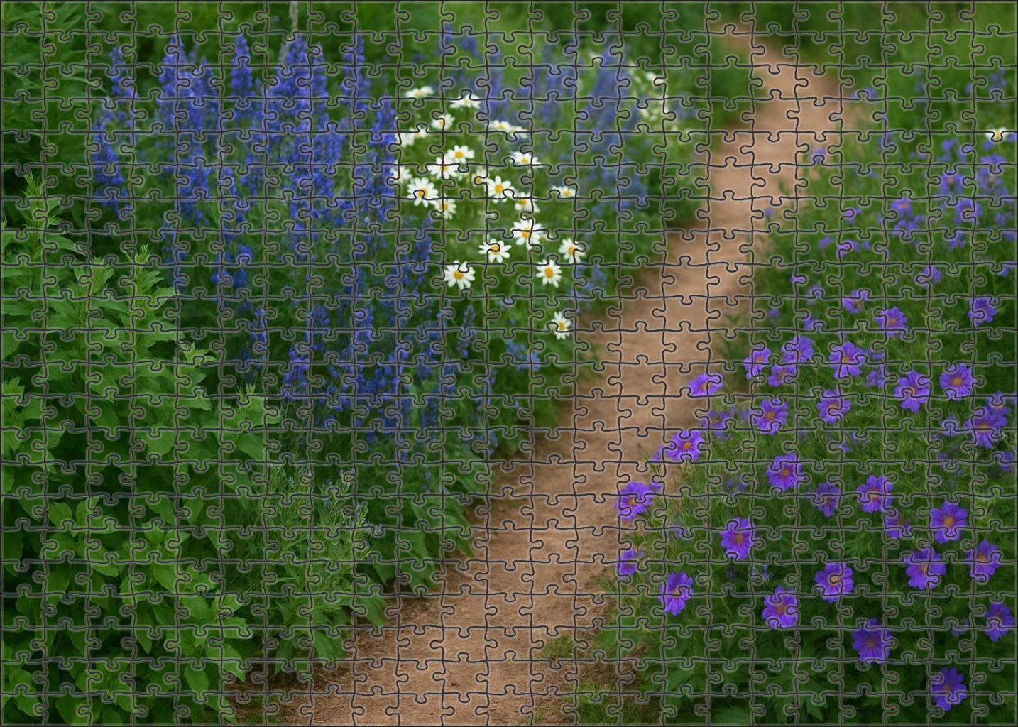 Meadow Breeze Herb And Bloom Border Family Puzzles