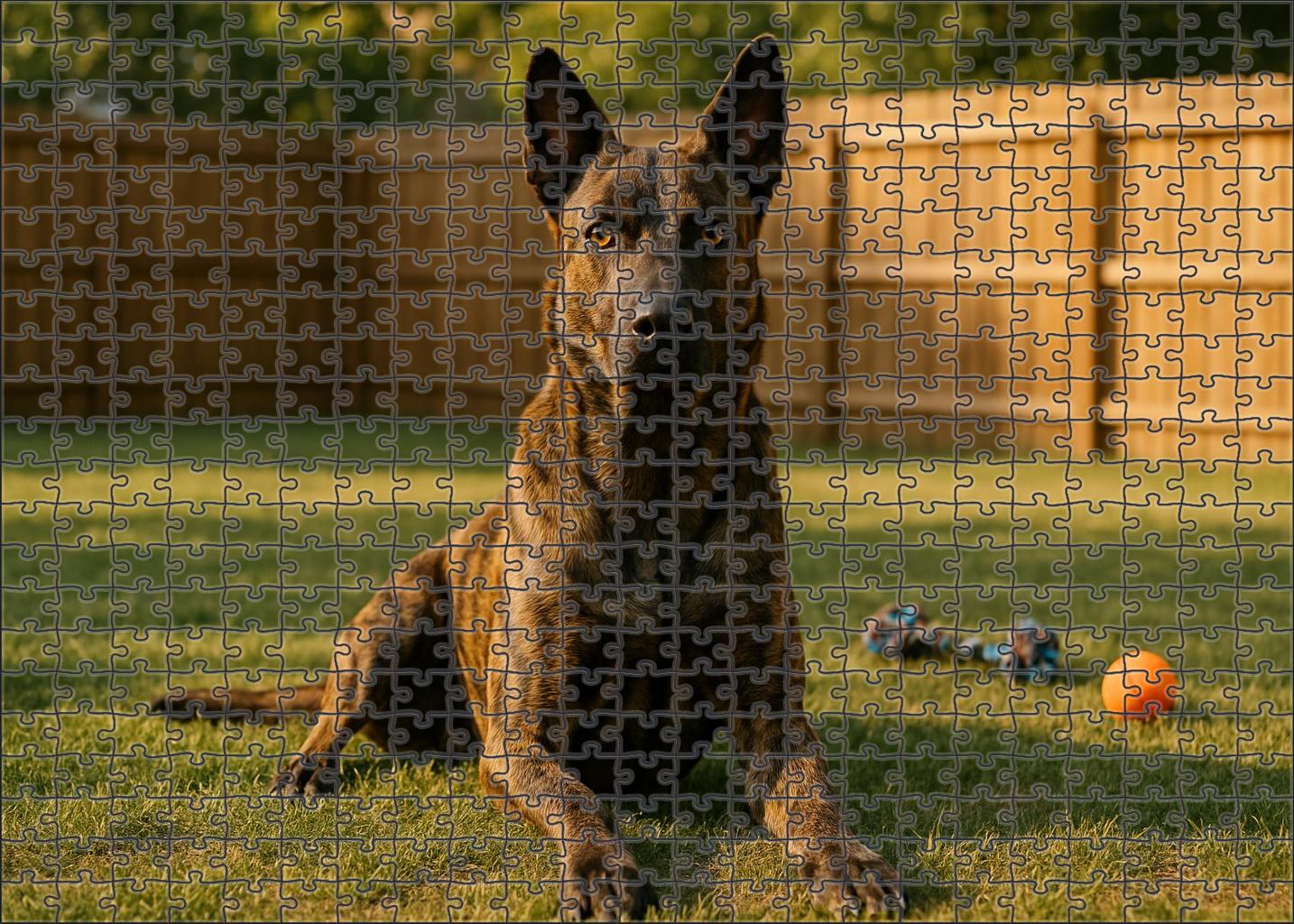 Brindle Guardian Puzzle For Kids