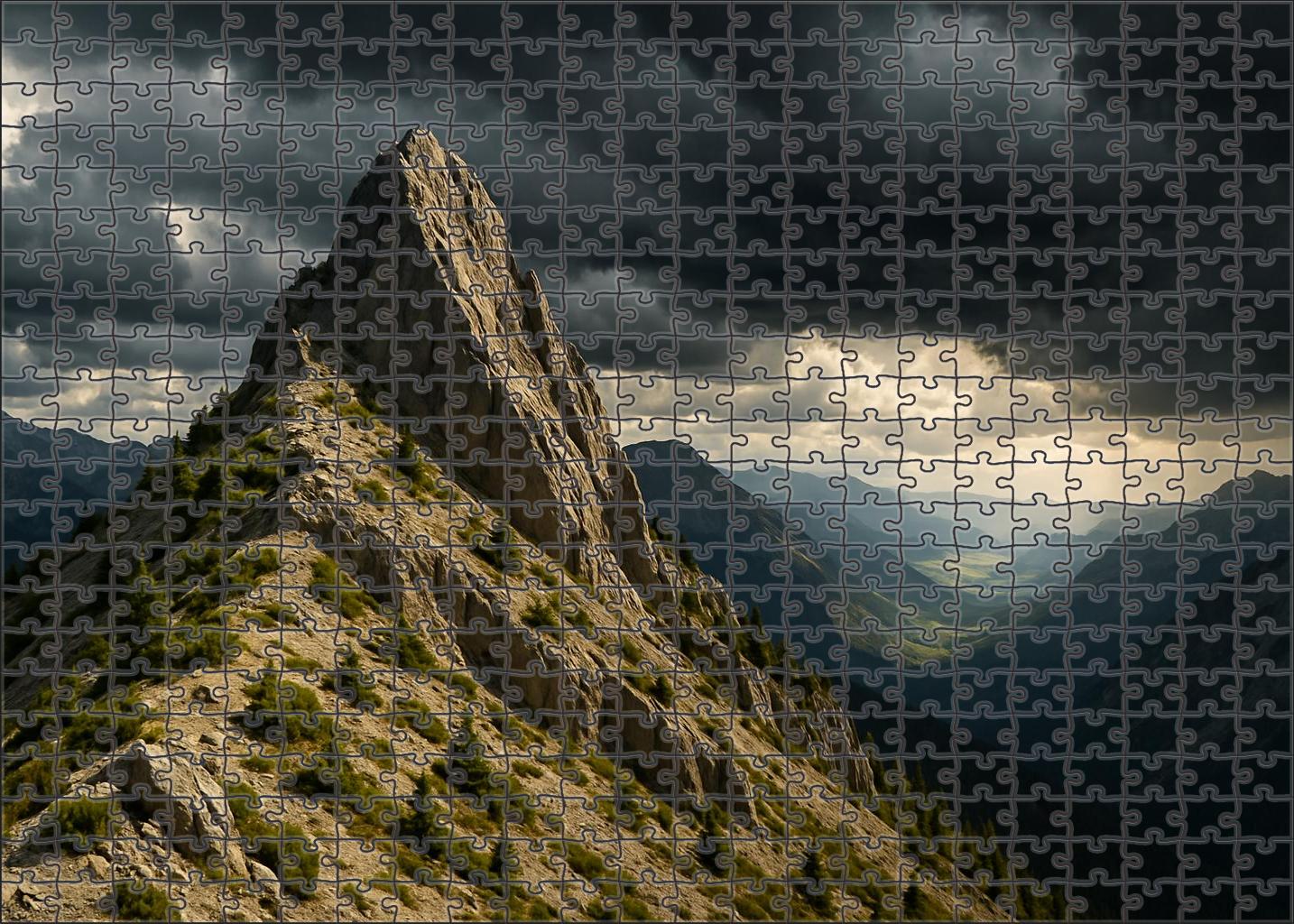 Storm Peak Overlook 200 Piece Puzzle