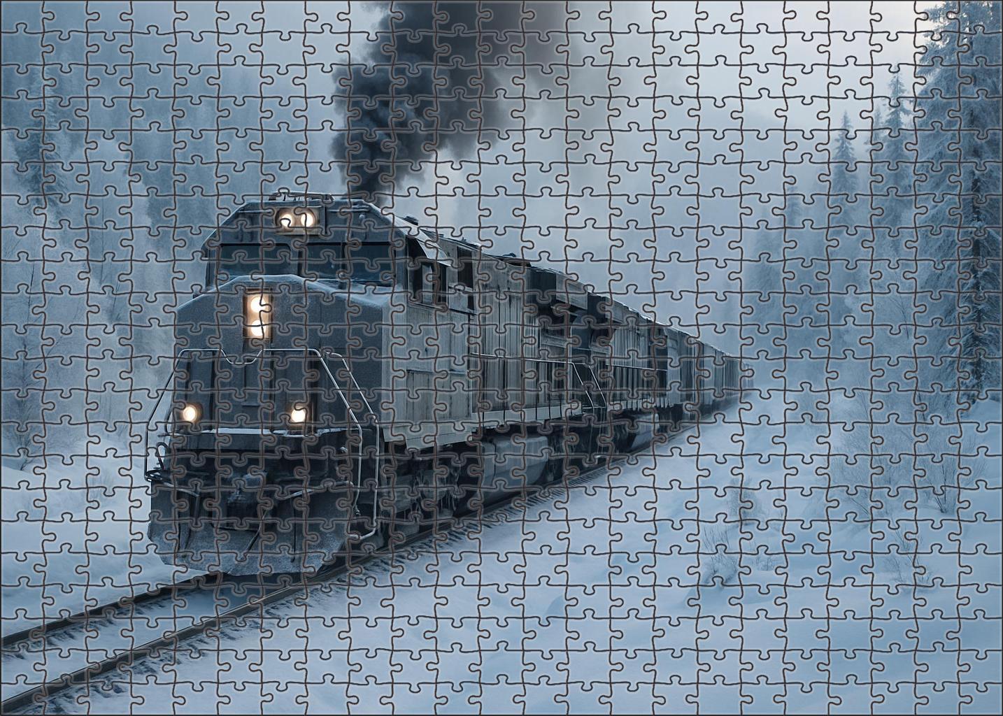 Arctic Glacier Freight Hauler 300 Piece Puzzle