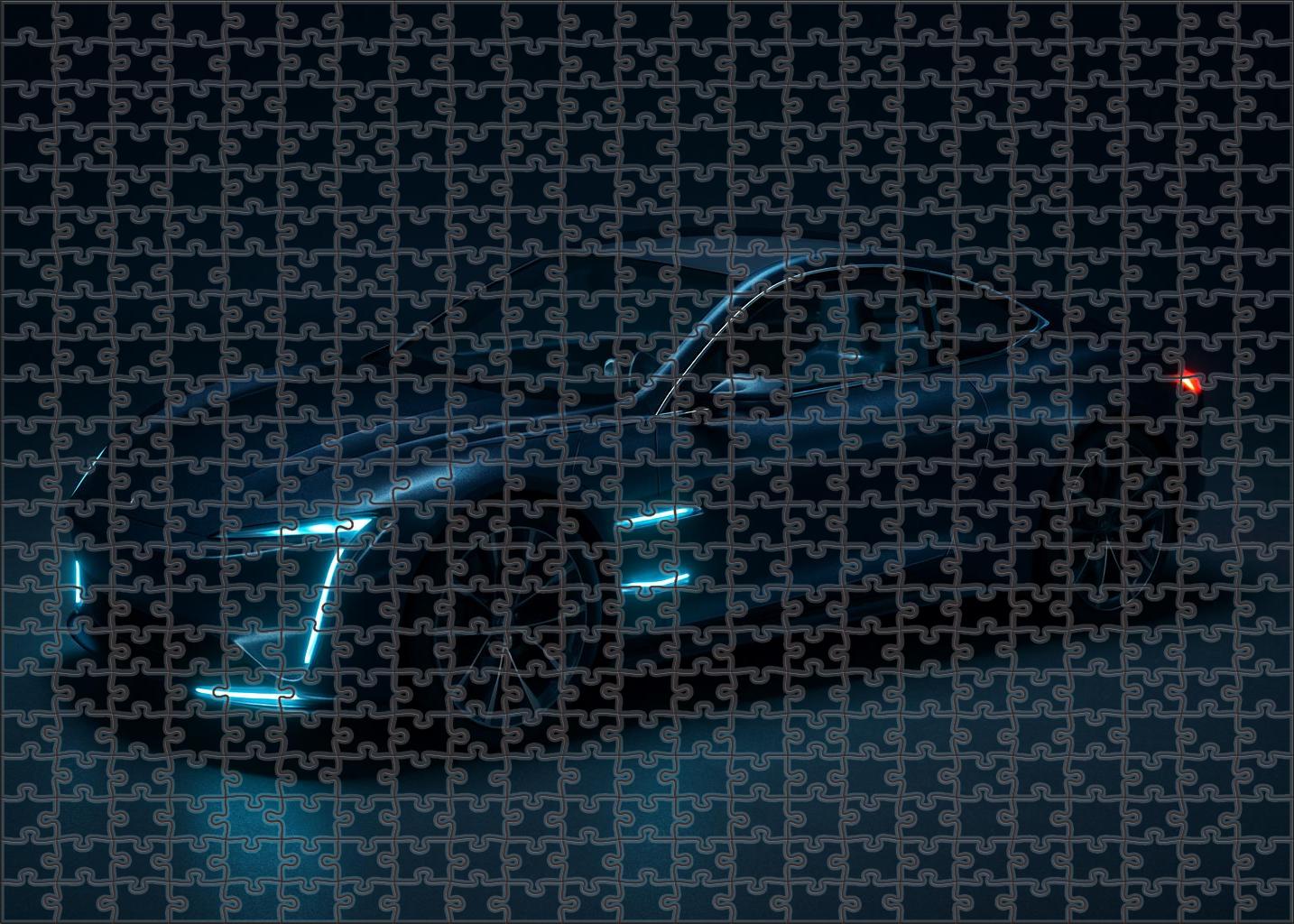 Nebula Aero Rs Aerodynamic Electric Sports Coupe Puzzle Collection