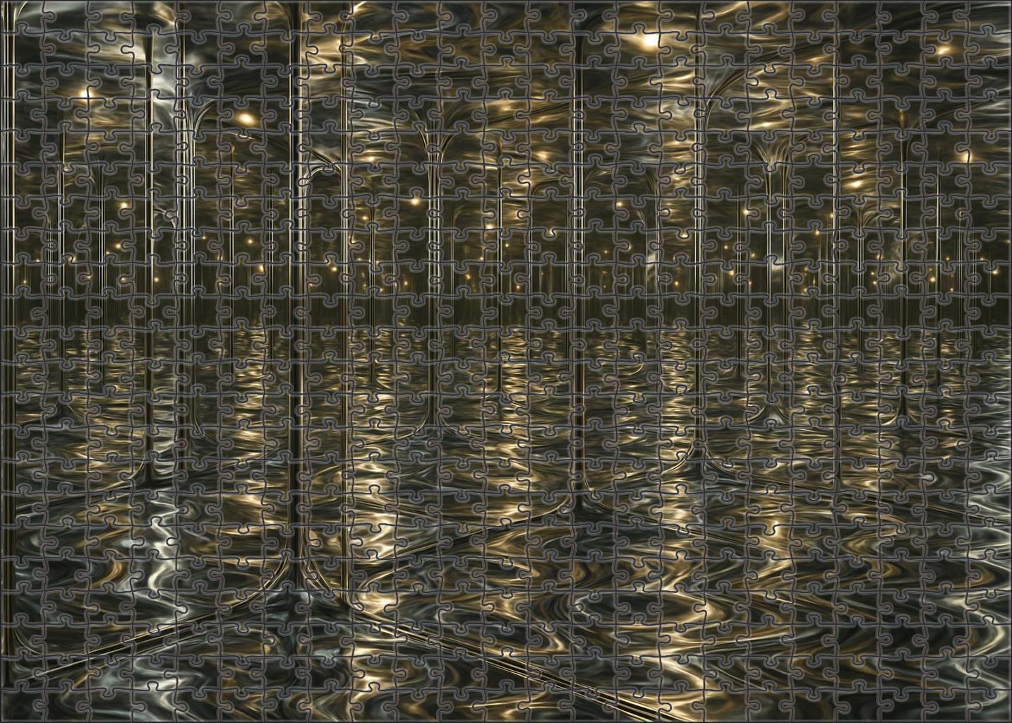 Mirrored Labyrinth Of Vanishing Paths Puzzle For Kids