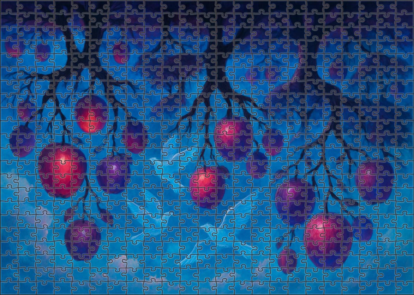 The Orchard Of Skyborn Fruits 1000 Piece Puzzle