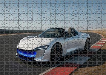 Orion Pulse Rs Tri-motor Electric Speedster With Adaptive Suspension 300 Piece Puzzle