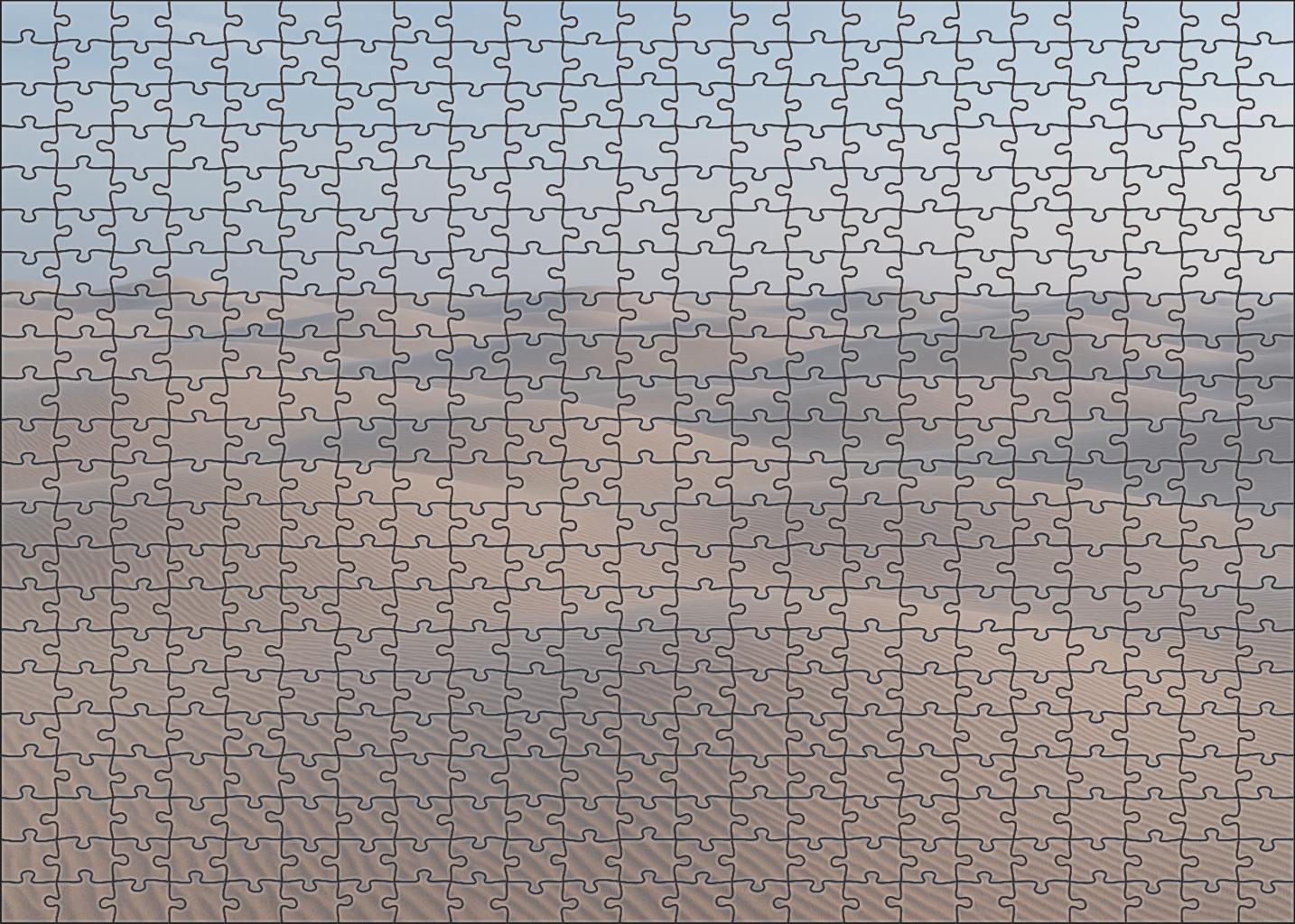 Whispering Dune Fields 1000 Piece Puzzle