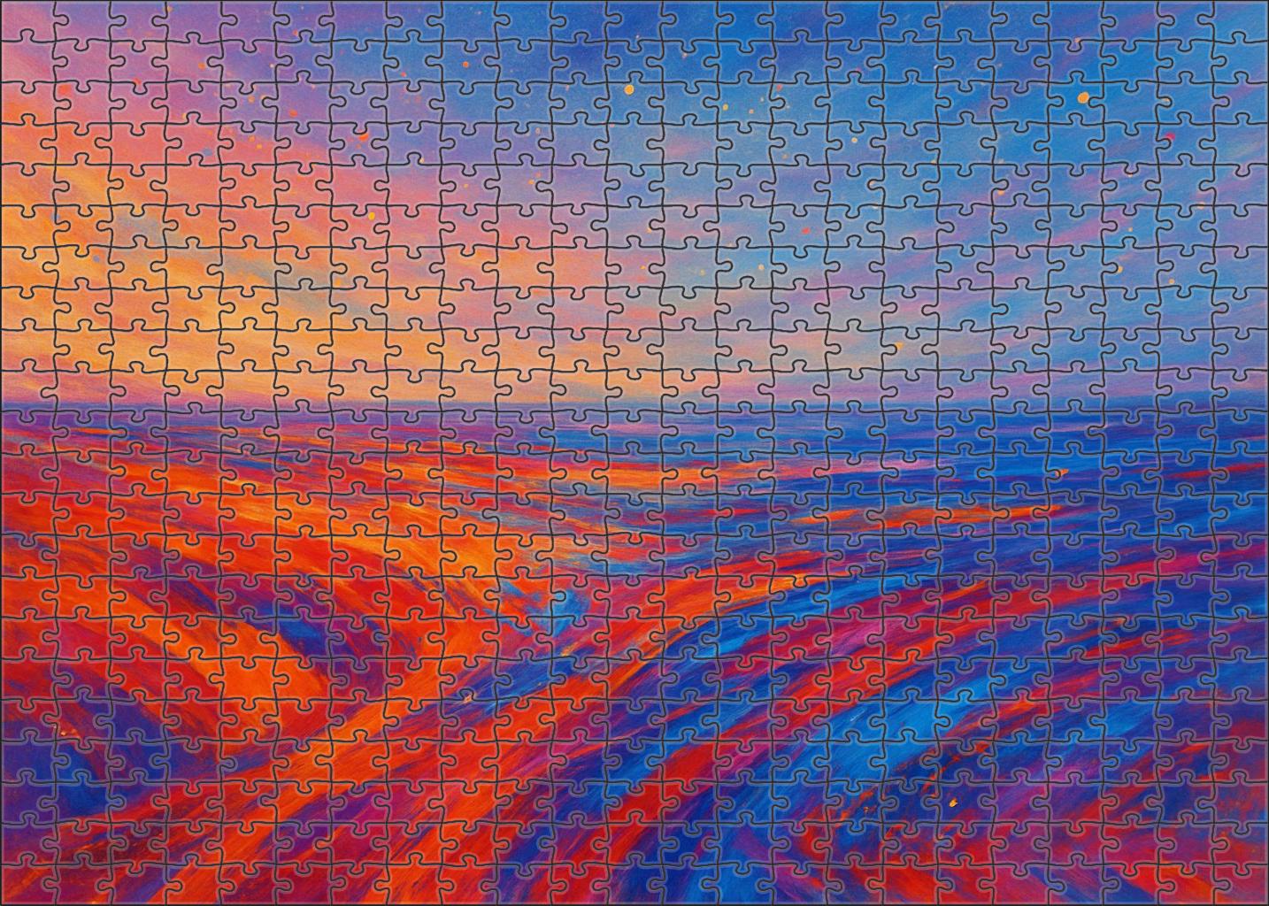 Canvas Of Infinite Horizons Puzzle For Adults