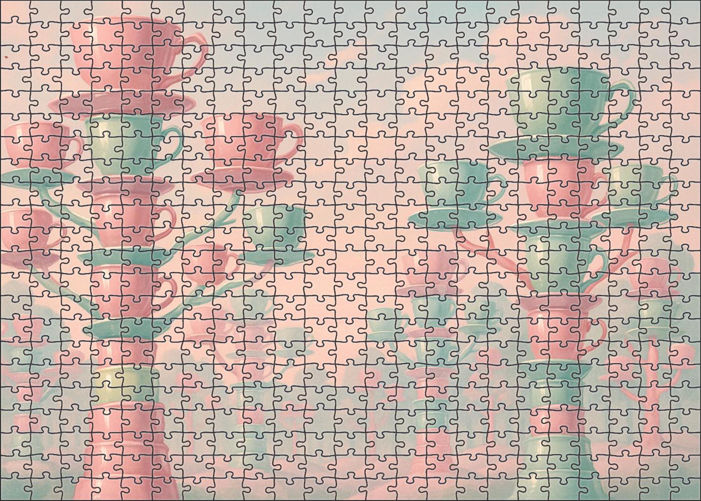Porcelain Tea Forest Puzzle Challenge