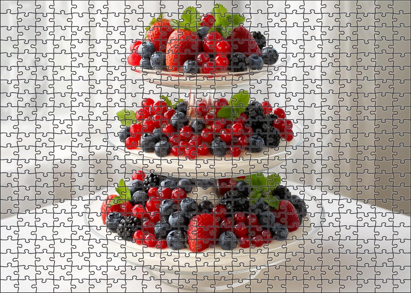 Berry Cascade Tower Puzzle Challenge