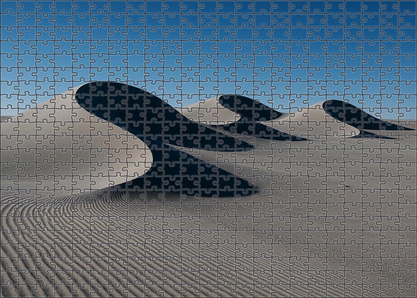Silver Crescent Dunes 300 Piece Puzzle
