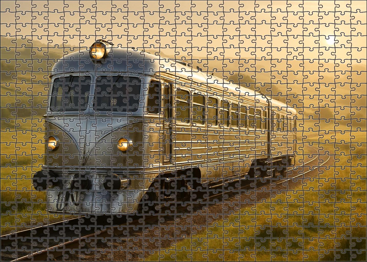 Heritage Diesel Railcar Replica Challenging Puzzles