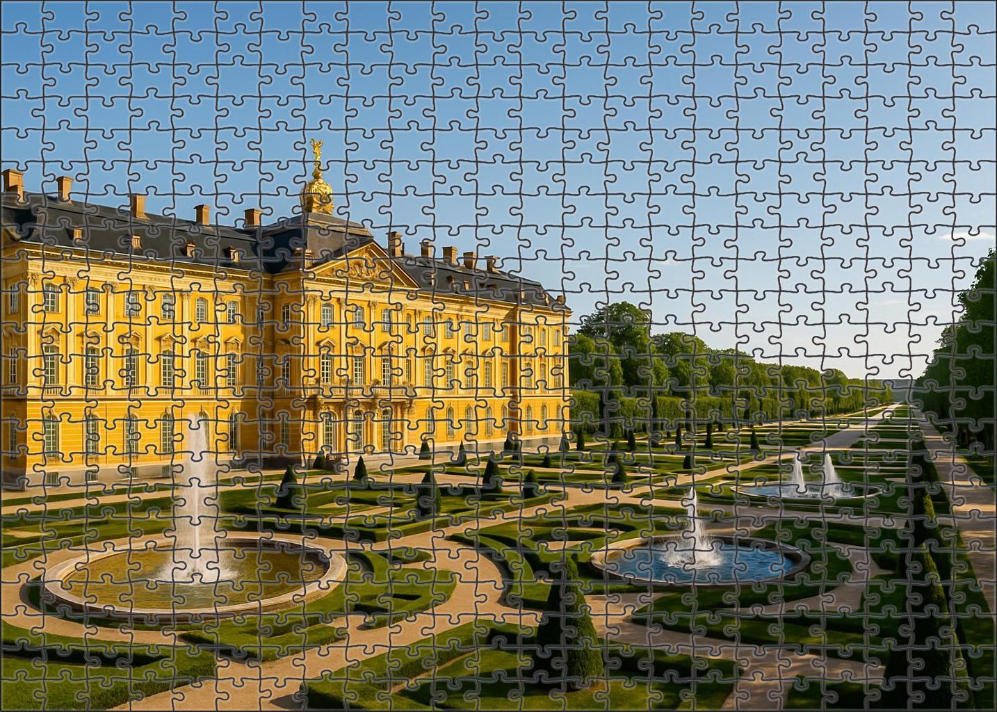 Palace Of Versailles Located Near Paris France Recognized By 7500 Of Global Visitors As The Epitome Of Royal Opulence And Baroque Grandeur Easy Puzzles